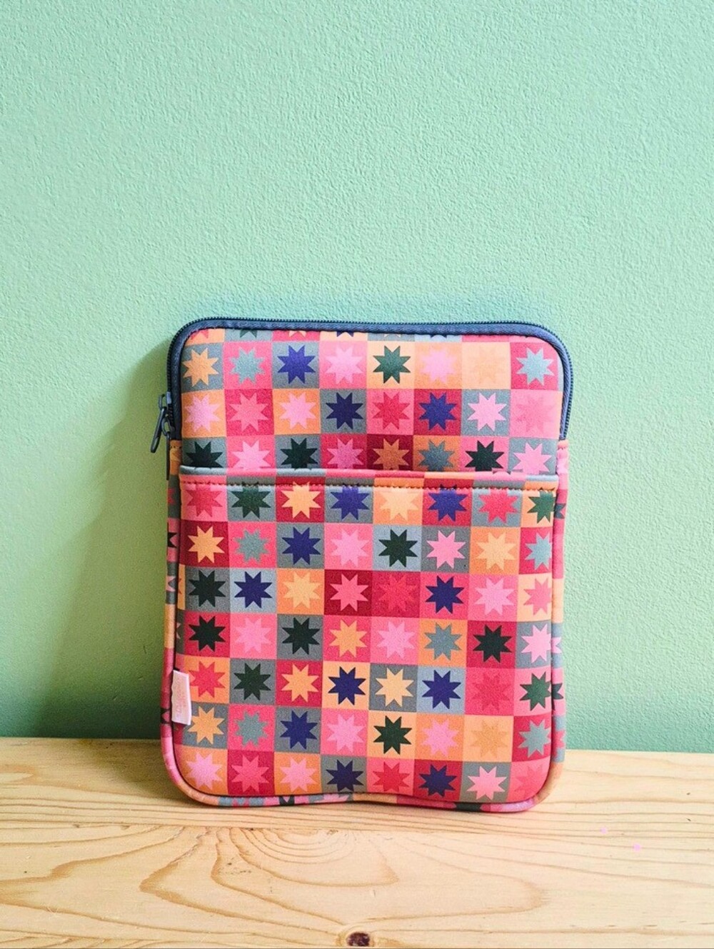 Patchwork Starburst E-Reader Pouch